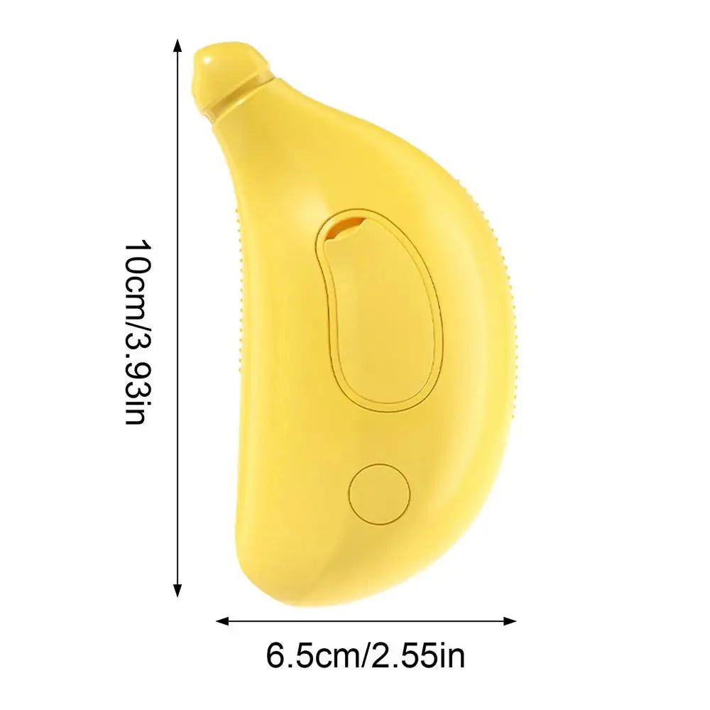 Electric Pet Grooming Steam Brush – 3-in-1 Comb with Water Spray for Cats and Dogs, USB Rechargeable