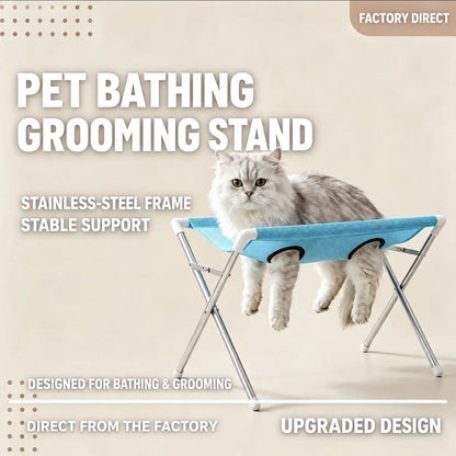 Professional Pet Grooming Hammock with Anti-Scratch and Anti-Bite Features for Small Dogs, Ideal for Bathing and Nail Clipping